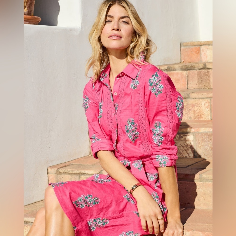Printfresh Meredith Dress in Bouquet Blossoms